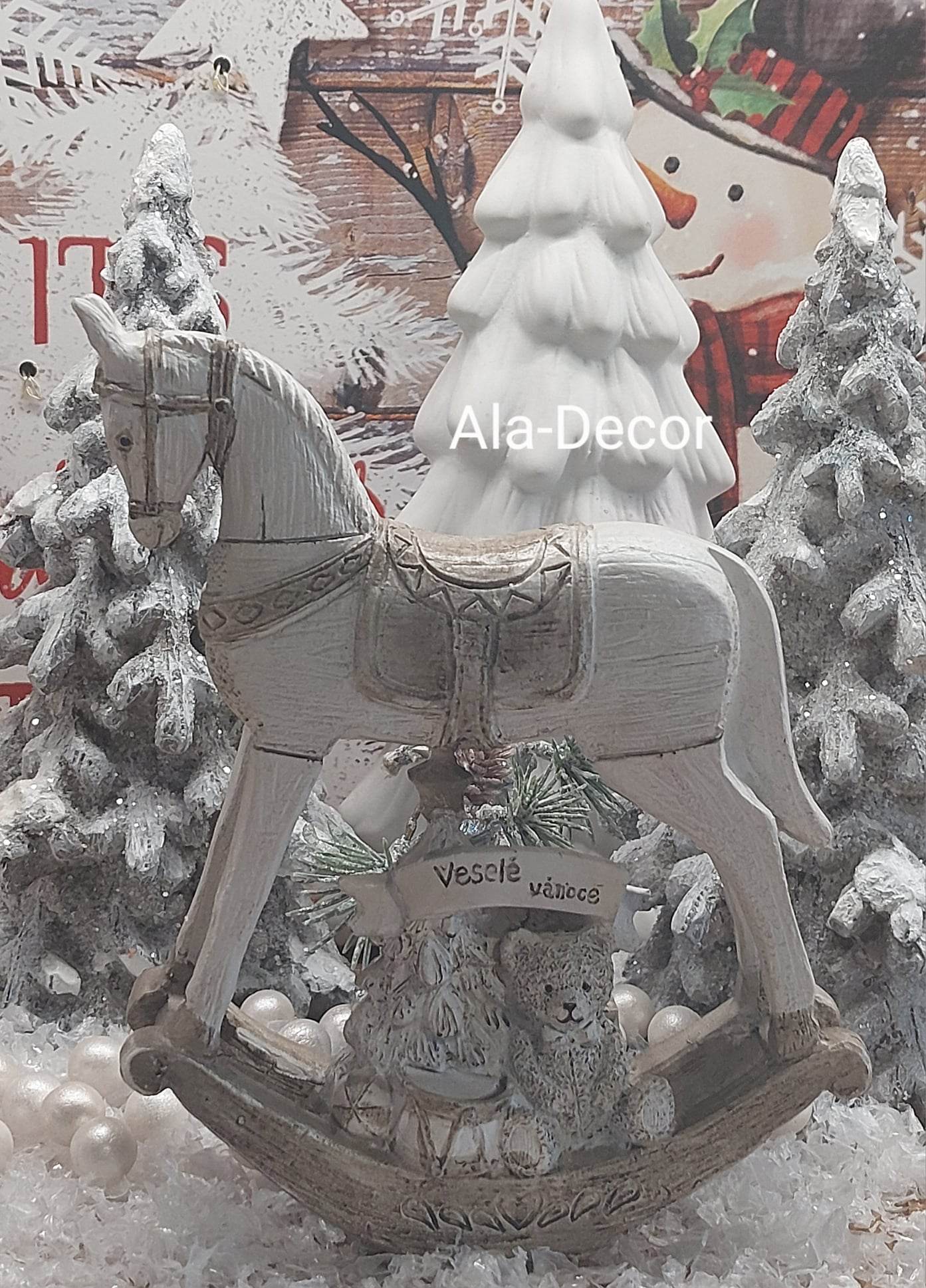 Houpací koník-Veselé vánoce